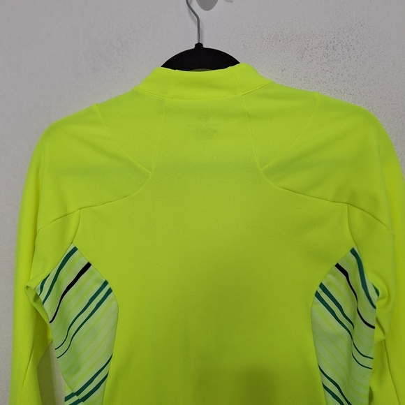 Pearl Izumi Screaming Yellow Whirl W Select Pursuit Thermal Jersey Jacket Size L - Picture 5 of 10